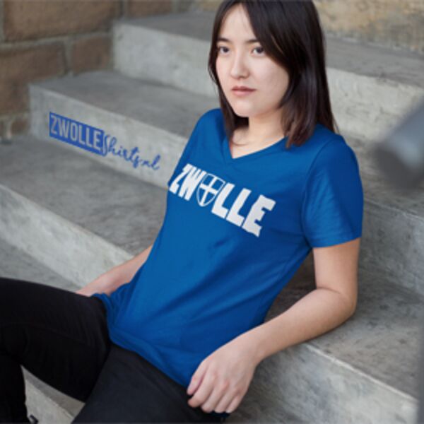 Zwolle Schildlogo shirt dames Thumbnail